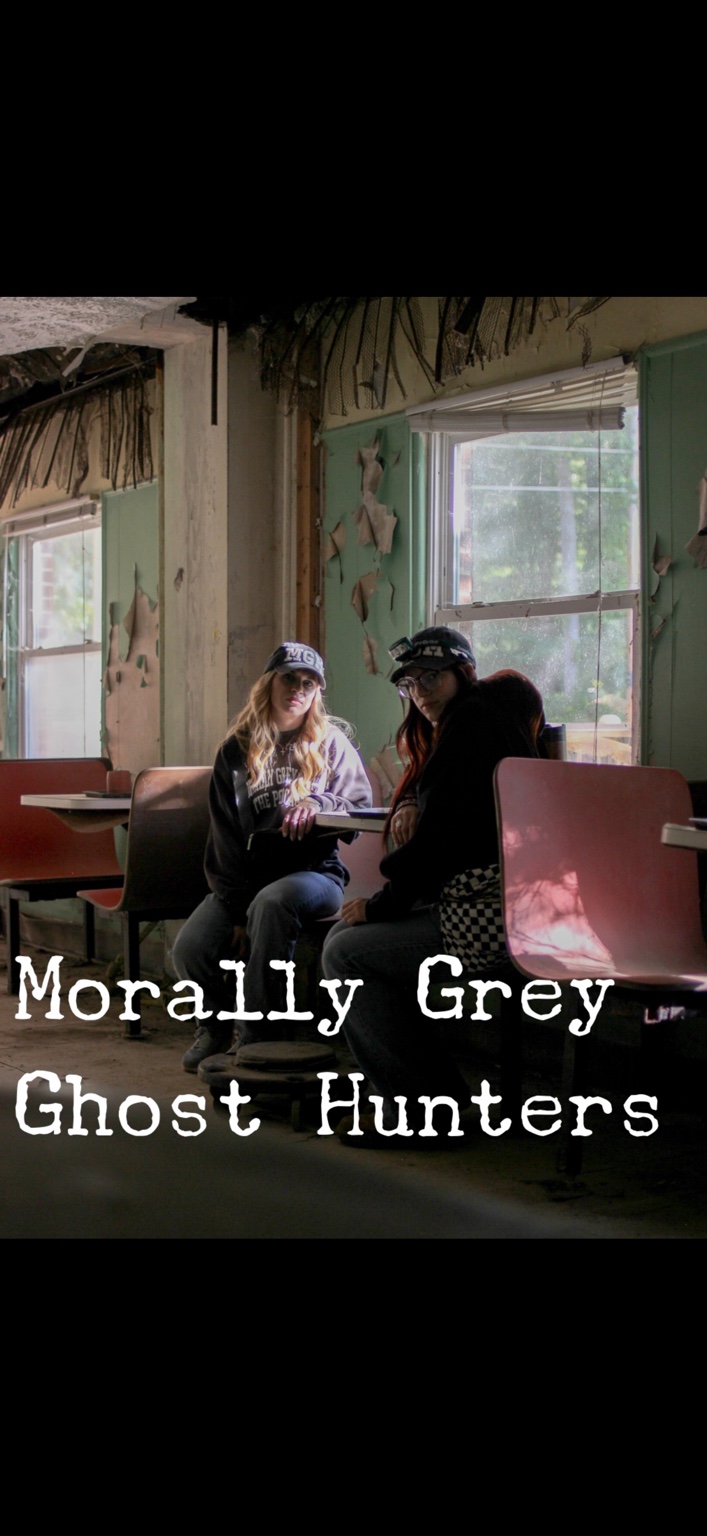 Morally Grey Ghost Hunters exploring an abandoned diner